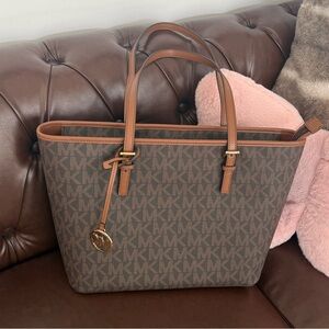 Michael Kors Signature Brown Tote